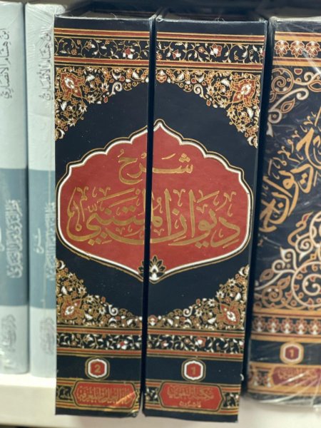 شرح ديوان المتنبي 2/1